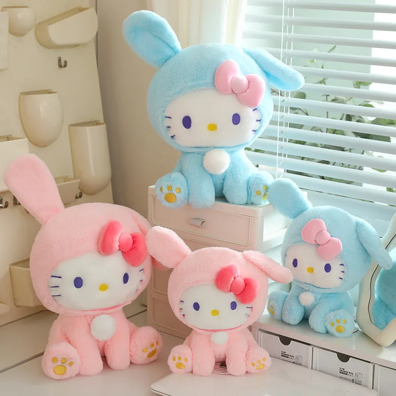 Cute Kitty Cat Plush Doll Healing Hello KT Cat Kitty Plush Doll Girl Gift