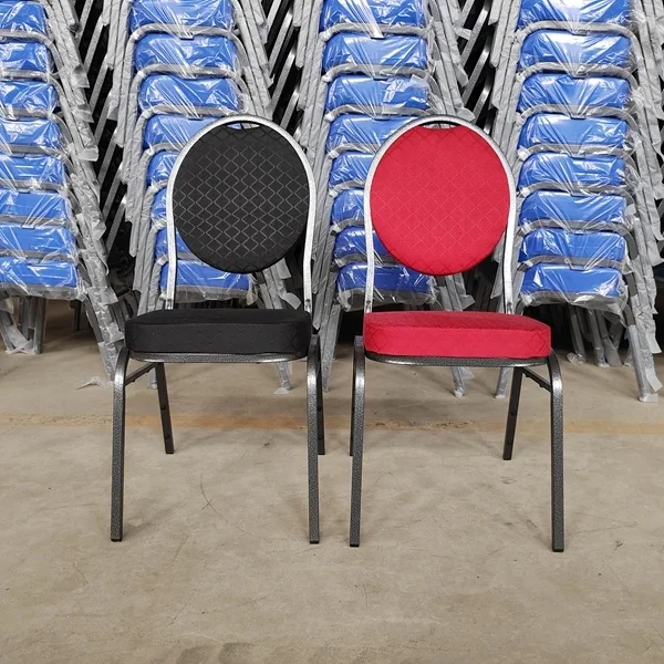 Wholesale cheap Luxury Stackable Gold Iron Metal wedding Banquet chair hotel furniture Chairs aluminum for Party and Event