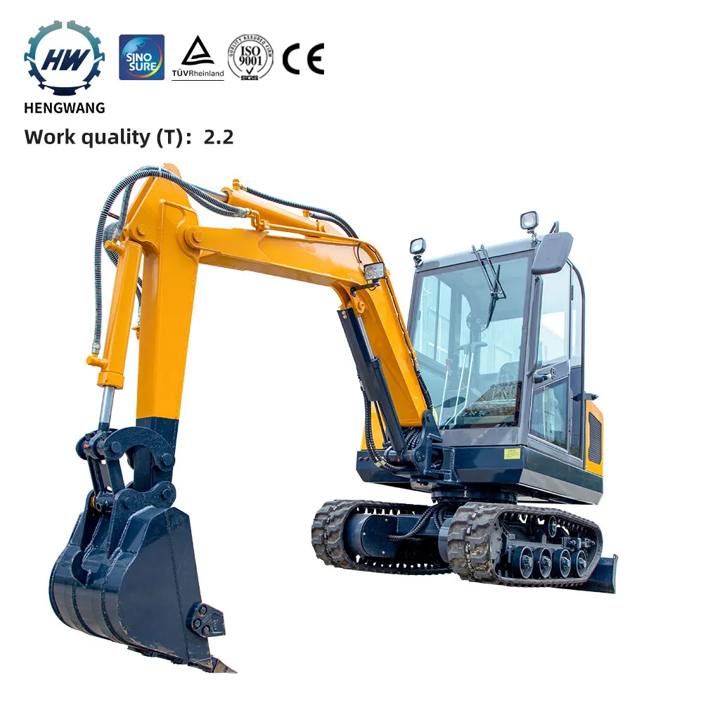 chinese Mini excavator 2.5ton mini digger  cheapest price with CE certificate in garden farm