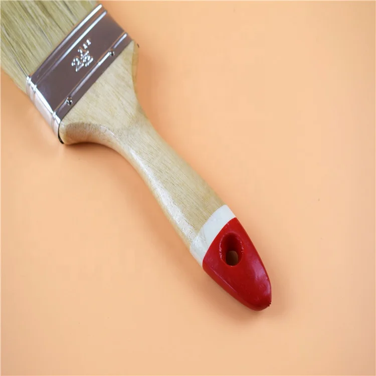 Red tail varnish wood handle mixed hair  brush manufacturer
