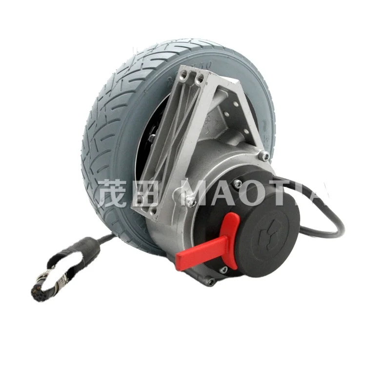high efficiency dc brushless  hub motor whit 8 inch tire  MT50 /robot dc motor for electric vehicle