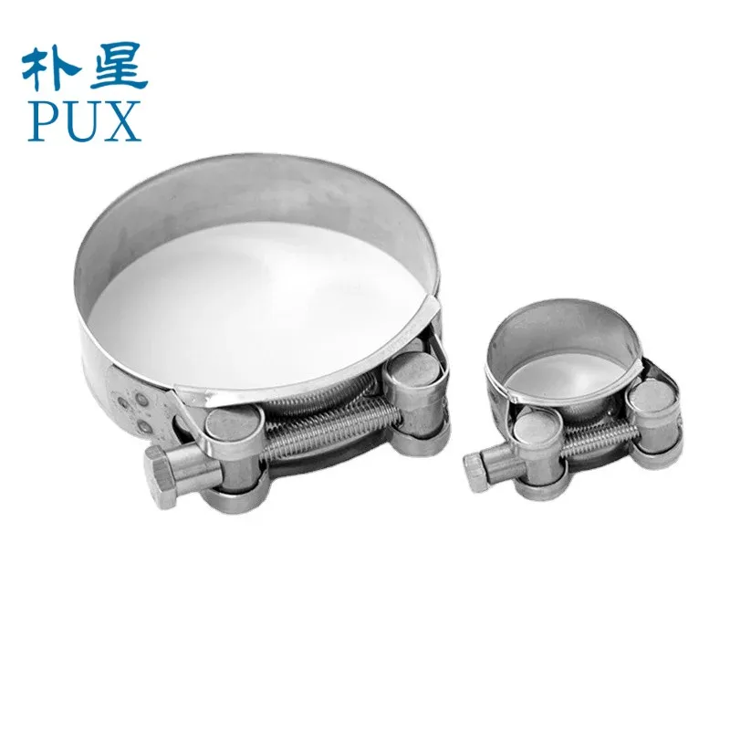 Premium 316 Stainless Steel T Bolt Heavy Duty Hose Clamp, 70-90mm, Rust Proof, Ideal for Industrial and High Performance Engines