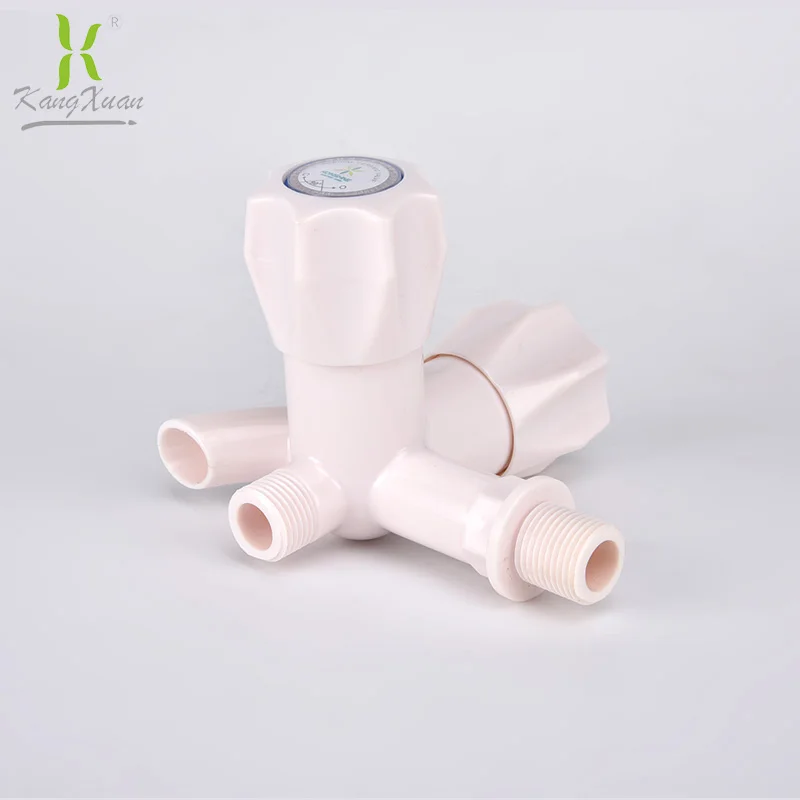 3 way ABS plastic bibcock water tap for mop pond, washing machine, swimming pool