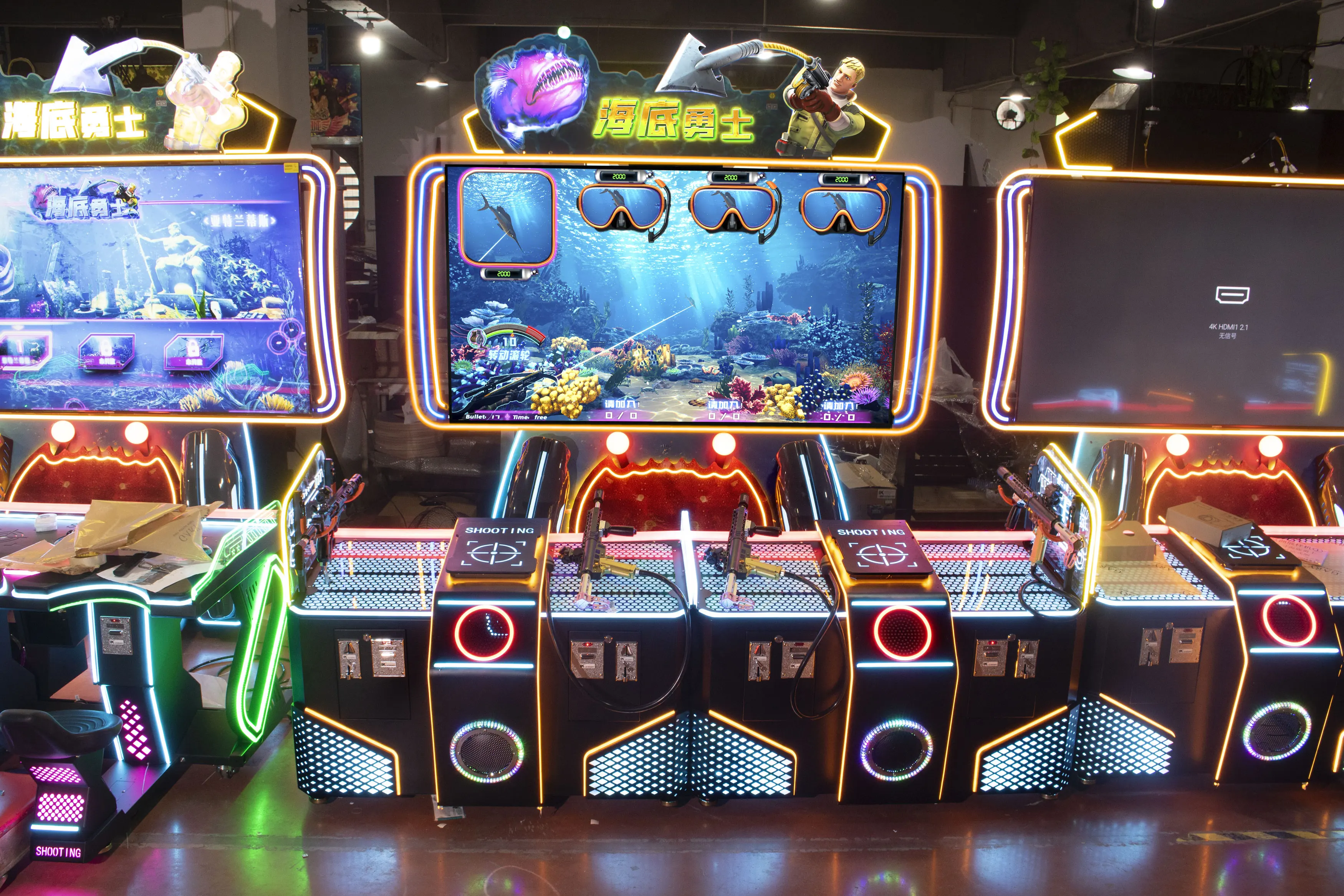 2024 HOT Fish Game Machine Wholesale Game Center Entertainment Equipment Coin Operated Hunting Fishing Arcade Game Machine