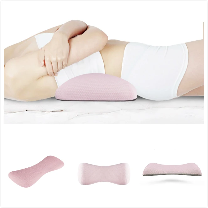 Pink Lovely Bedding Waist Cushion Memory Foam Pregnant Woman Pillow