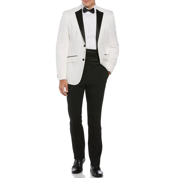 men plaid print single button suit wedding coats for groom men