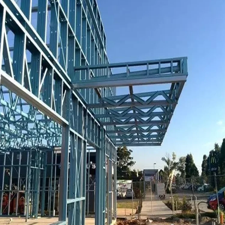 resort prefabricated light steel house prefab house