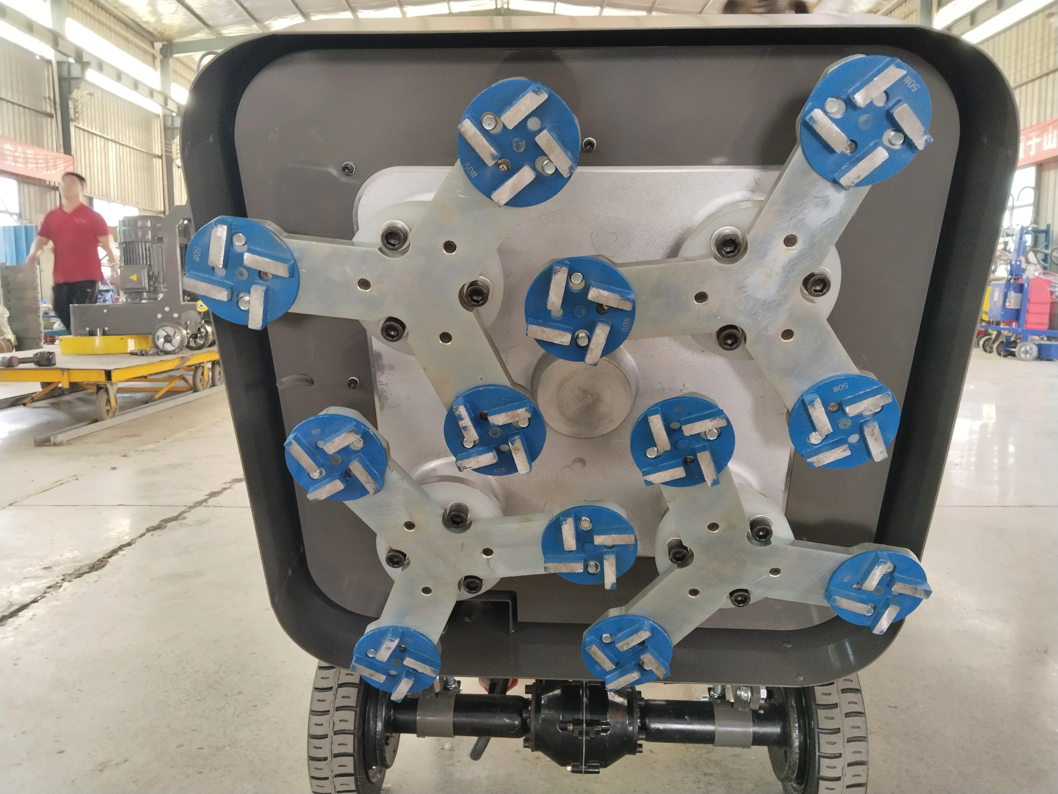 High Quality Concrete Grinder Concrete Marble Grinding and Polishing Integrated Machine Road Machinery