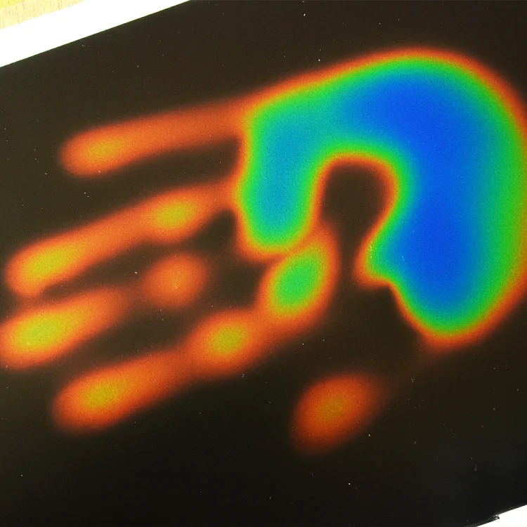 Custom 12 Colors Change Thermal Liquid Crystal Sheet