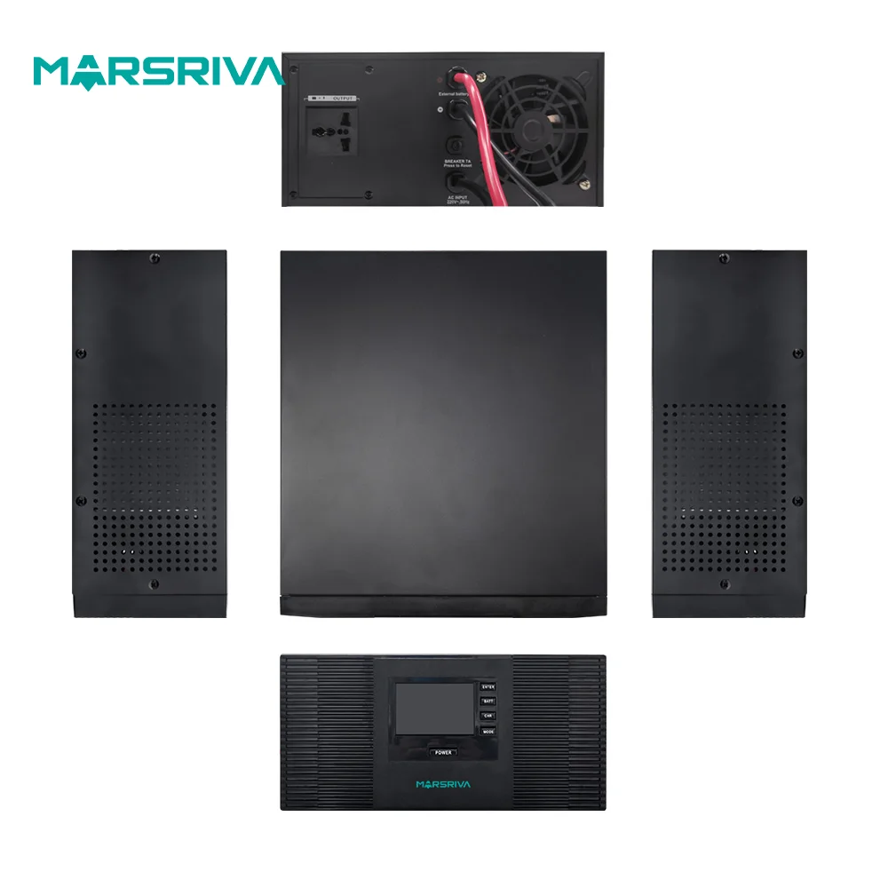 Портативный и эффективный инвертор 1000VA 800 Вт от Marsriva для SOHO