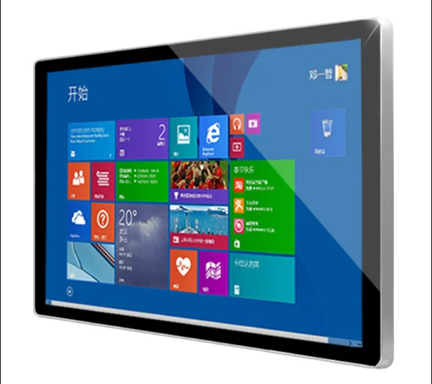 32inch LCD Android connected wall mounted touch indoor digital signage ships quickly