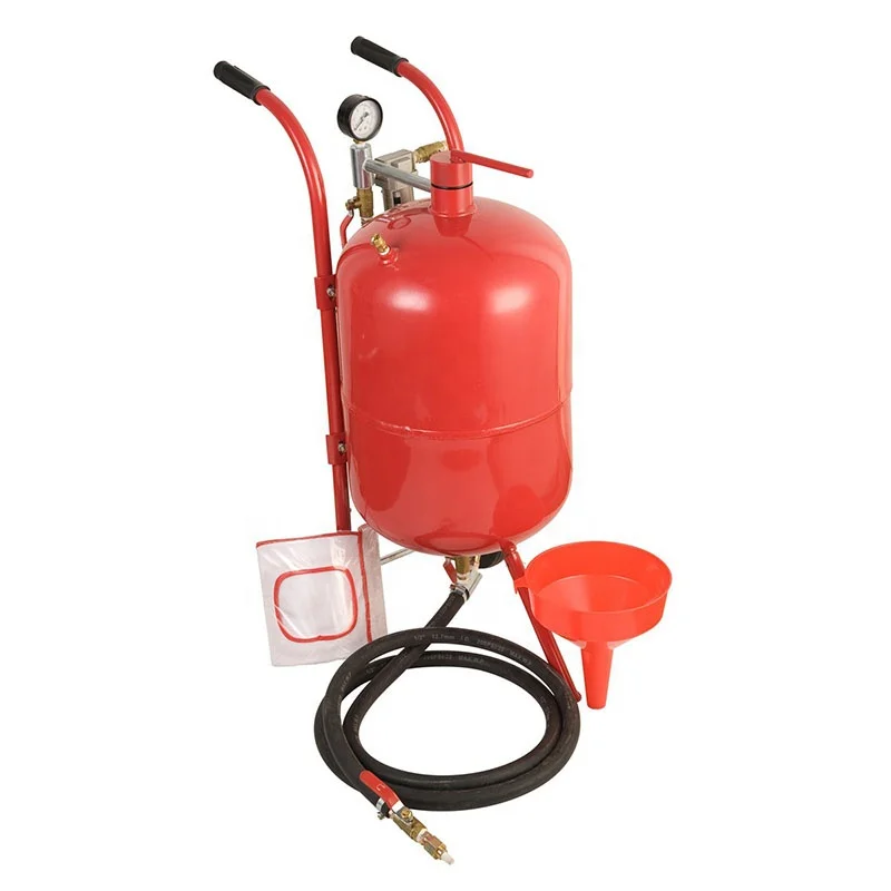 10 gallon sand blasting tank, SB10 sandblaster for car paint removal