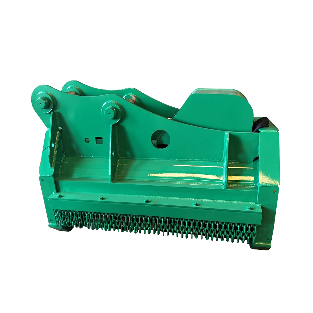 Monde excavator mulcher for wood crushing