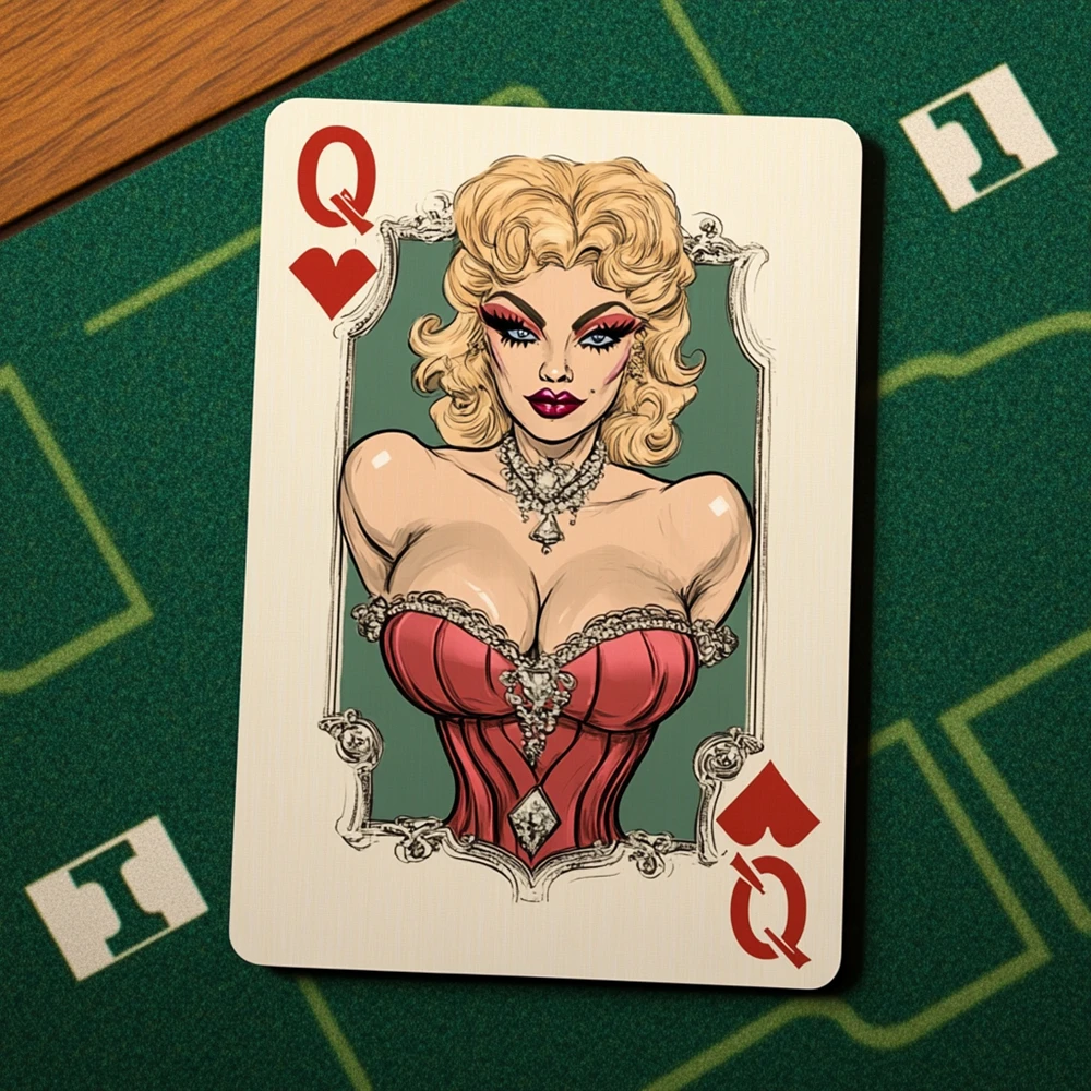 Custom Q&A Romantic Date Night Playing Card for Adults for Valentines Games Made from Durable Paper