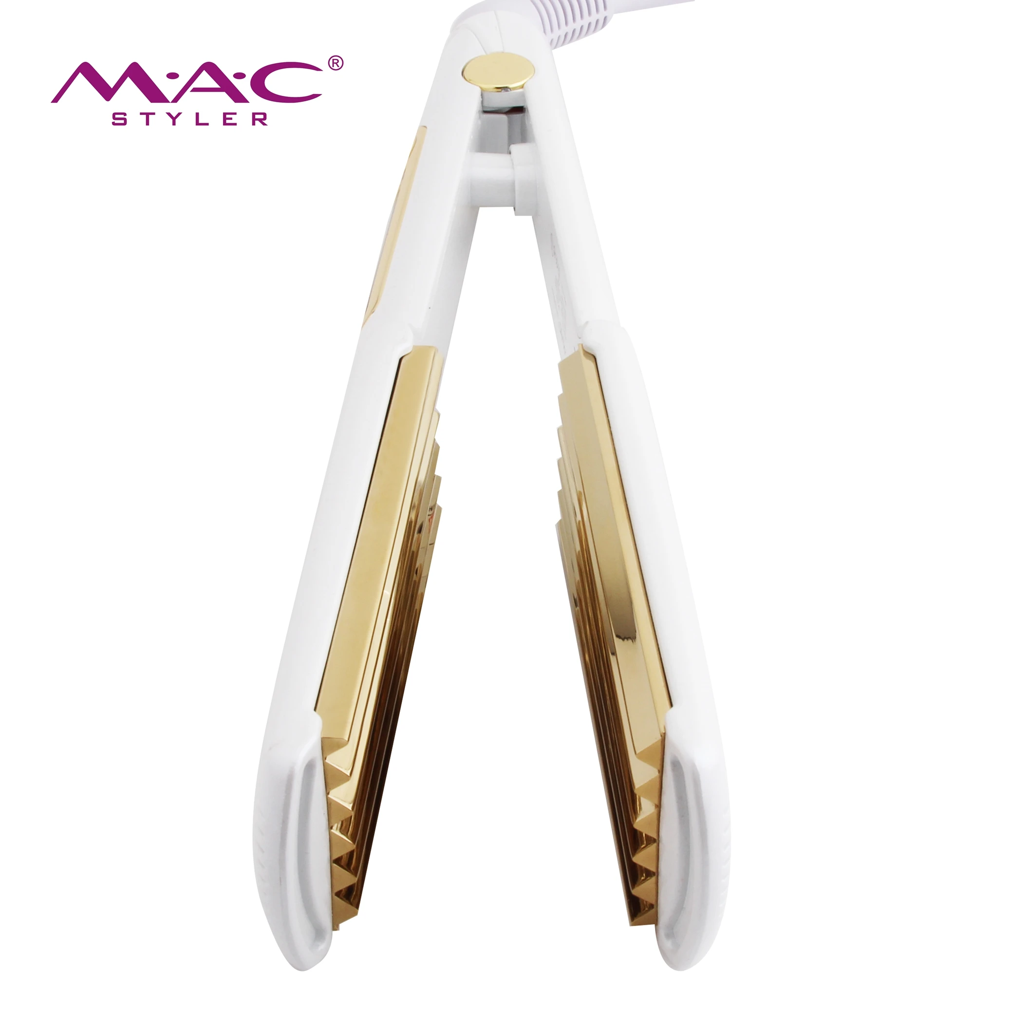 Professional Salon Hair Wave Irons Hair Crimper Irons Curl Corn Hair Straightener Wholesale