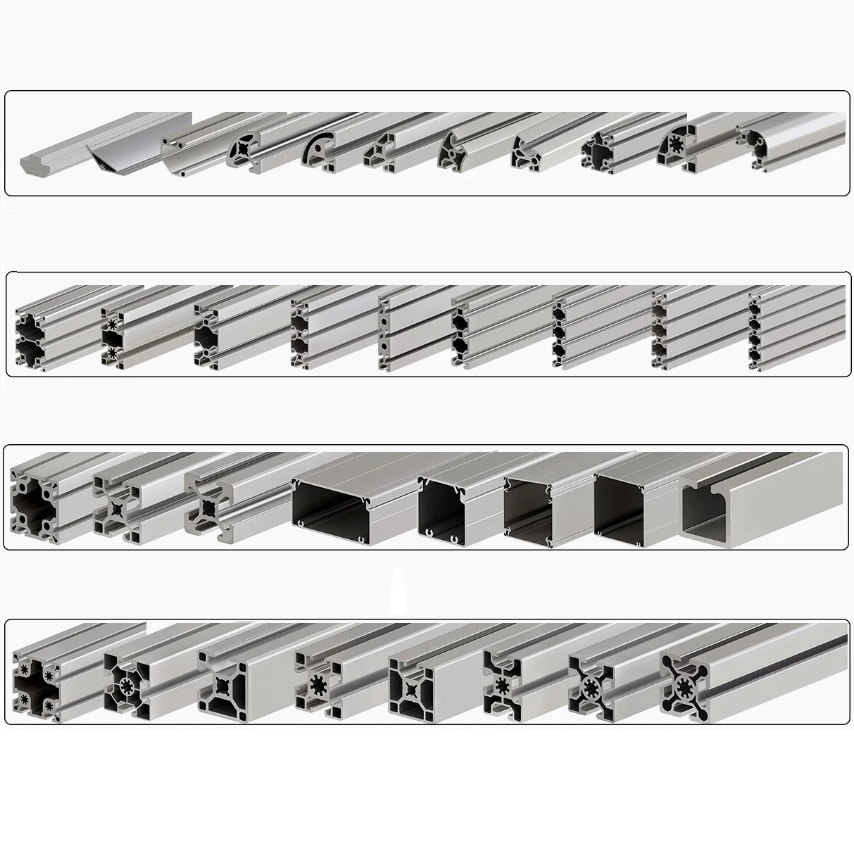 Solar Panel Mounting Aluminum Profiles for Energy System