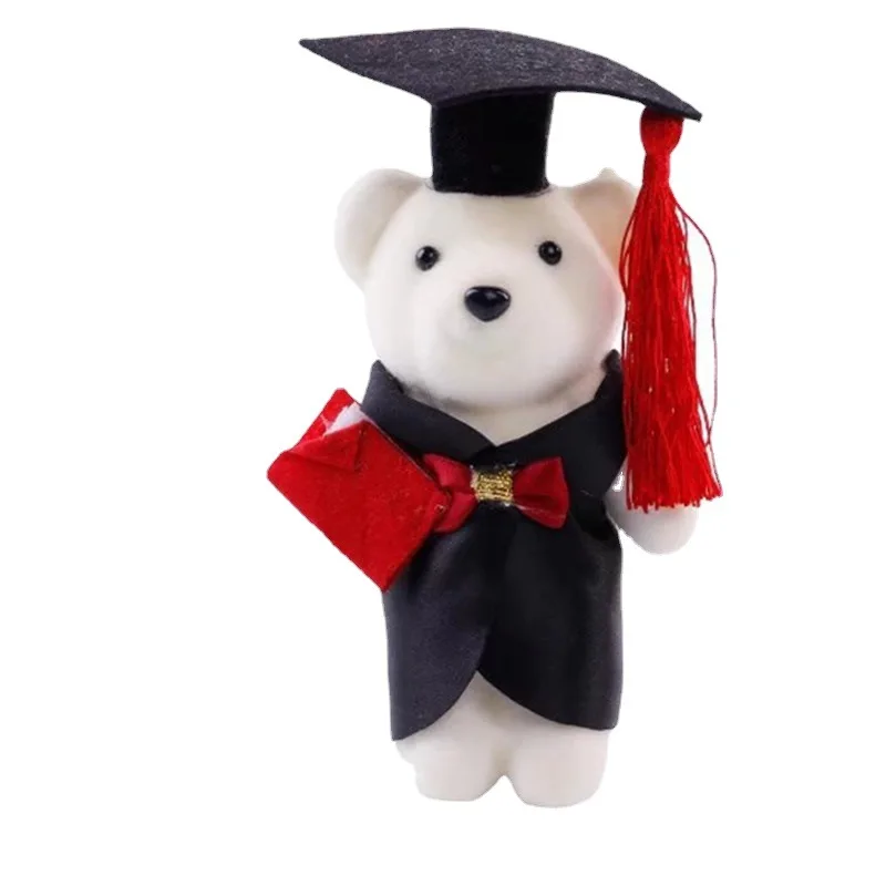 Factory Custom Graduation Season Gift Kawaii Teddy Bear And Graduation Bear Plush Toys