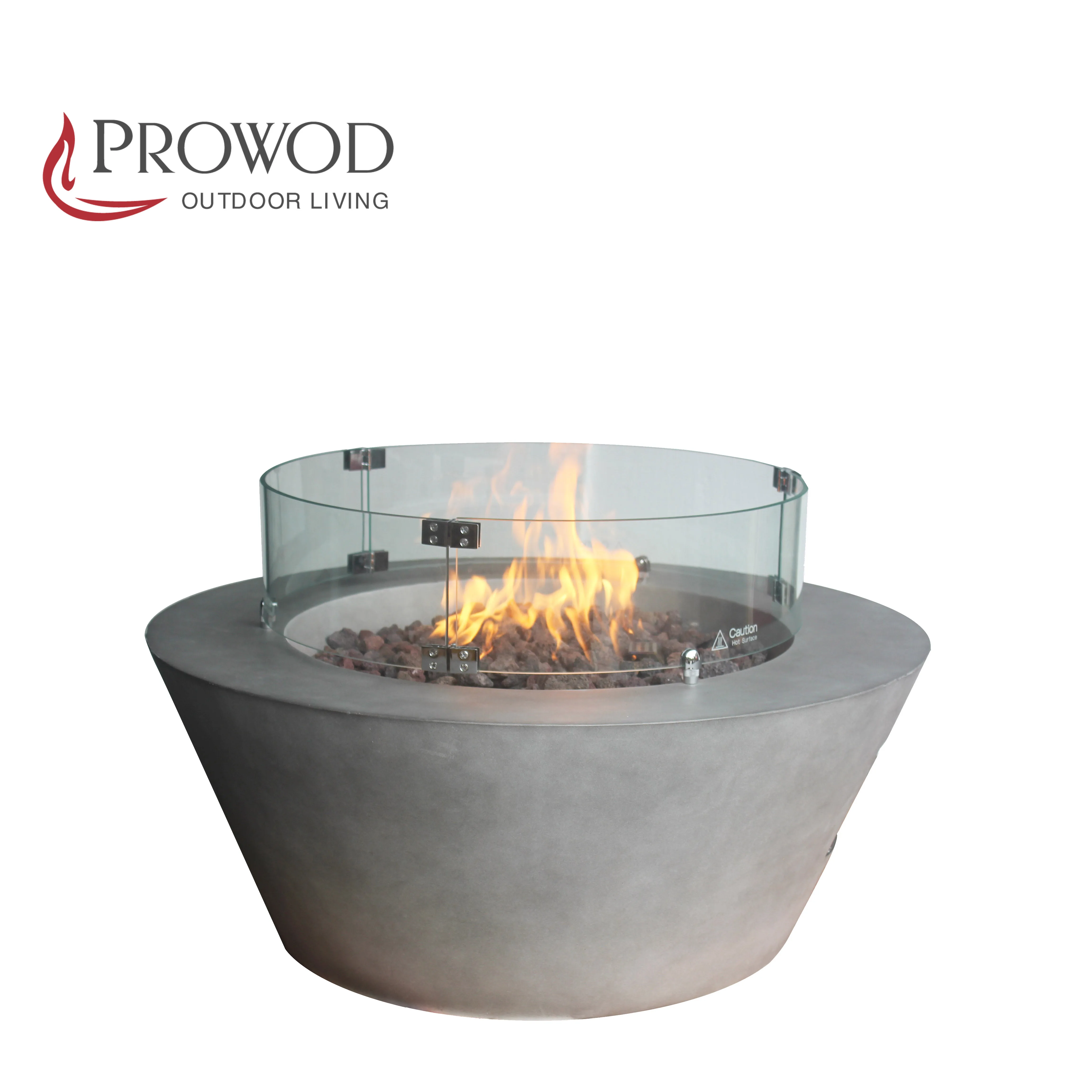 Top Quality 550000 BTU Barrel Patio Heater Concrete Gas Fire Pits Fire Tables