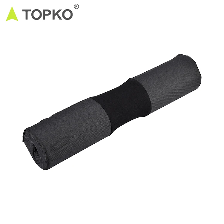 TOPKO weight lifting protective custom logo non slip NBR pink foam supports squat pad barbell cushion shoulder pad cover