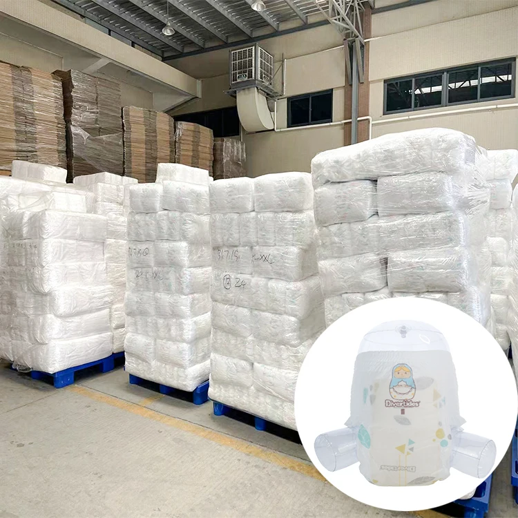 Premium Disposable Baby Diaper Manufacturer For Babies Super Absorption  In China