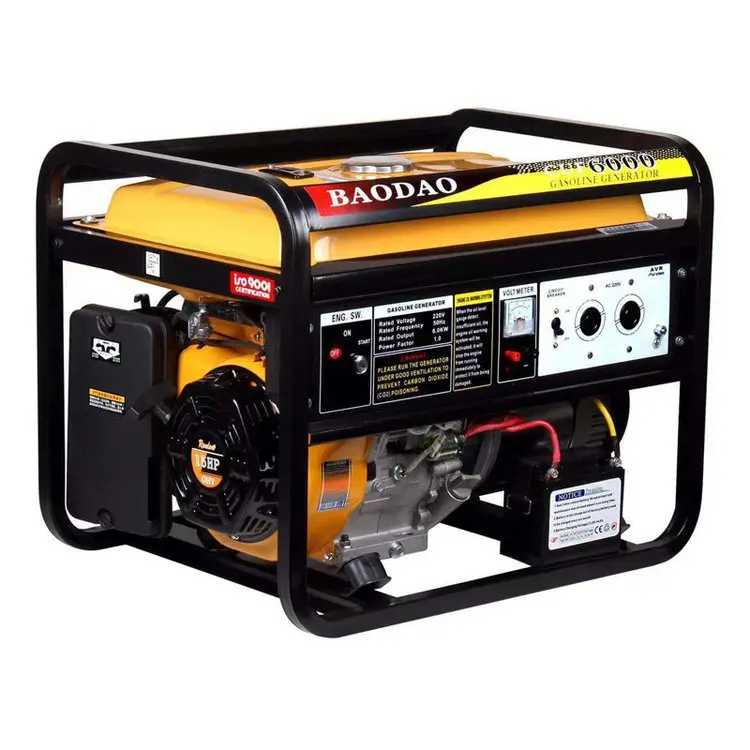 Outdoor Diesel Generator 3kW 5kW 6.5kW 8kW 10kW Emerncy Power Supply 220V 380V Single Three Phase