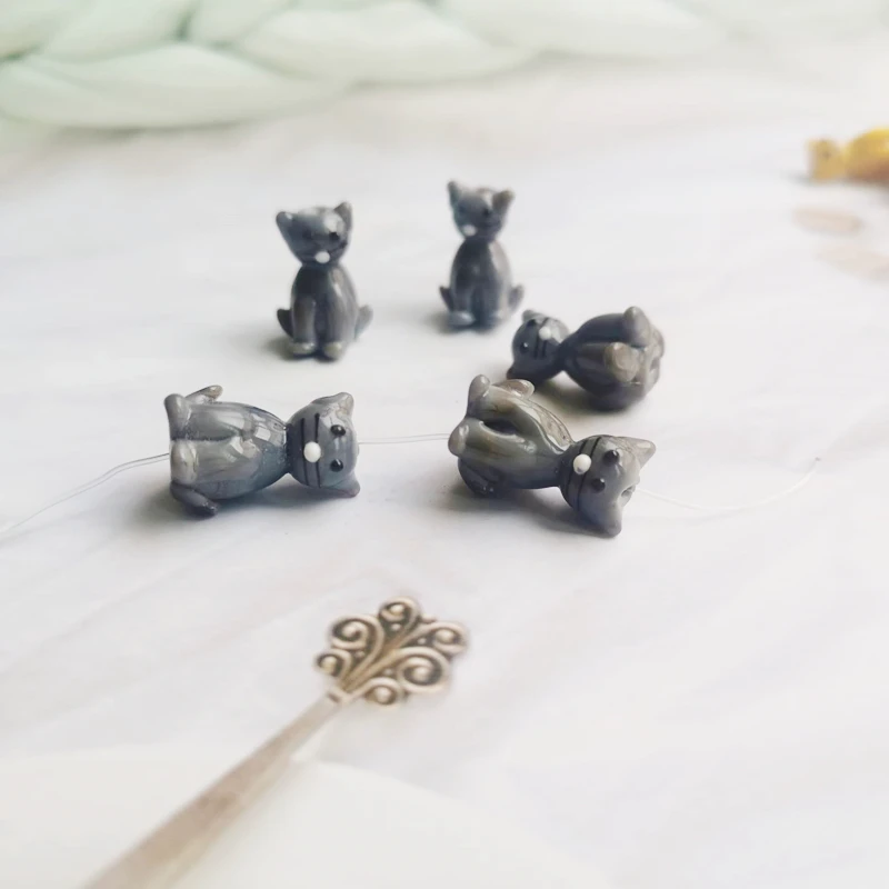 Lampworking loose beads murano glass animal beads