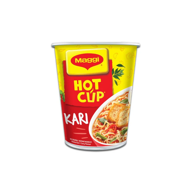 Class 1 Premium 58g MAGGI-Hot Cup Curry Enjoy That Signature Aroma Taste Loved by All Malaysians