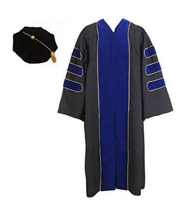 
Deluxe Faculty hot sale wholesale academic regalia doctoral graduation 