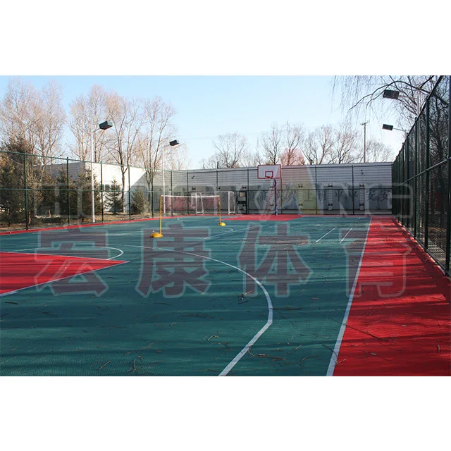 Hongkang designed one step service multi-functional sports court cage court football field tennis court for sale