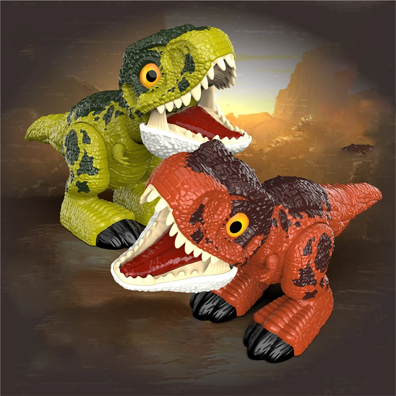 Kids Educational Multi Joint Dinosaur Toys Model Cute Robot Electric Cartoon Dinosaur Toy With Sounds