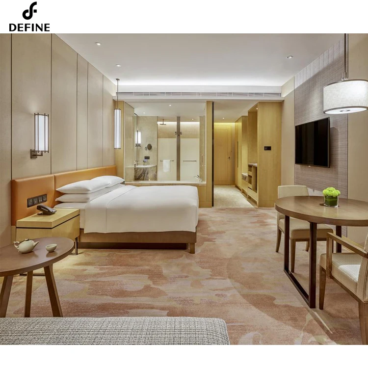 Полностью готовое решение набор мебели для спальни мебель для гостиниц 4-5 звезд современная мебель для гостиничных номеров