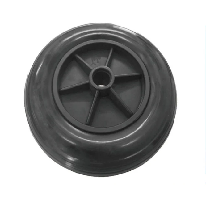 8 inch China wholesale solid pu foam wheel foam filled wheel