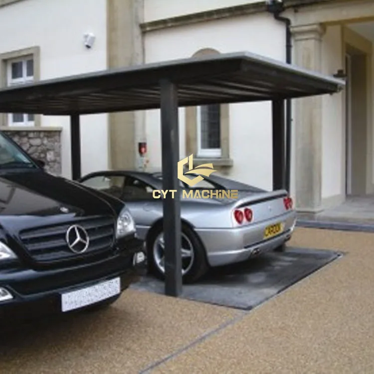 Custom Hydraulic Scissor Underground Car Parking Lift Fast Delivery