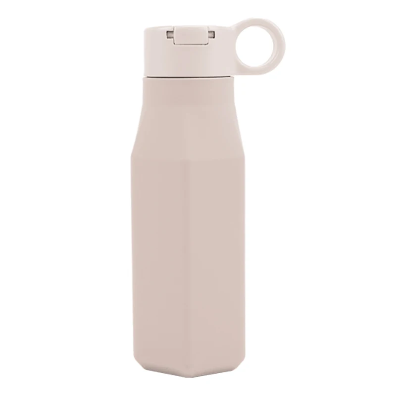 School Outdoor Private Label BPA Free Collapsible Water Bottle Silicone Folding Water Bottle