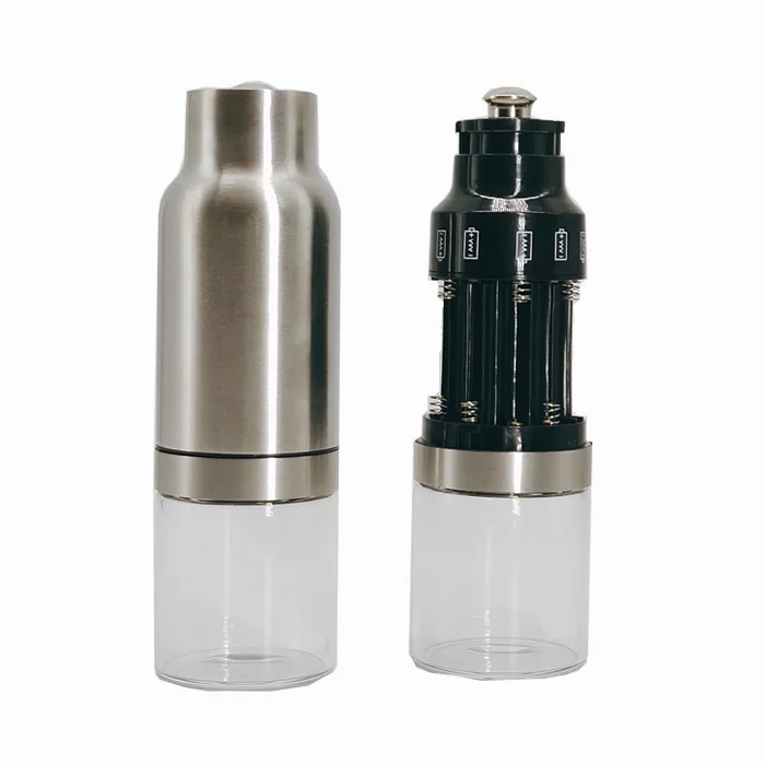 Electric gravity salt and pepper  mill grinder automatic mill grinder