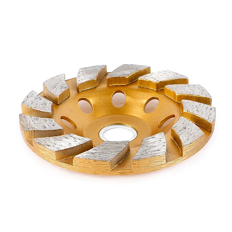 Factory Supply Discount Price Grinding Wheel Diamond Double-row Grinding Wheel Stone Concrete Bowl Grinding Wheel
