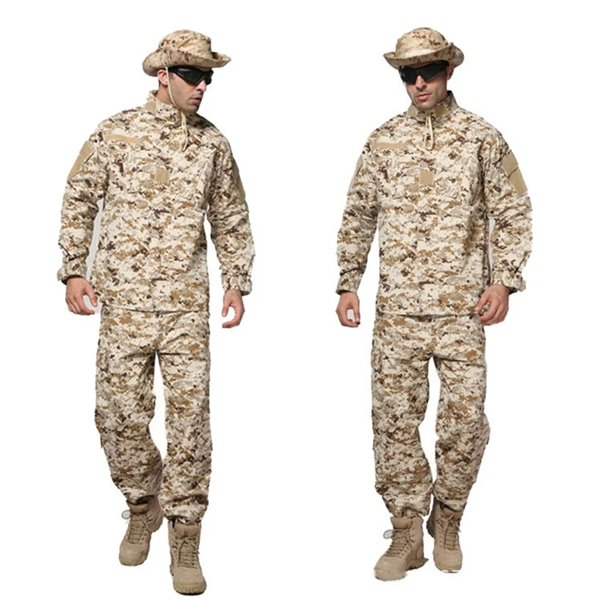 Woodland digital ACU tactical uniform tactical clothing camouflage outdoor fight suit combat uniform