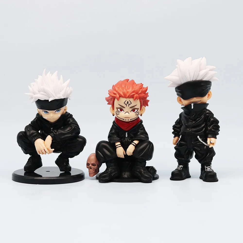 Новые стильные аксессуары для украшения коробки Yuji Itadori Gojo Satoru Jujutsu Kaisen аниме фигурки