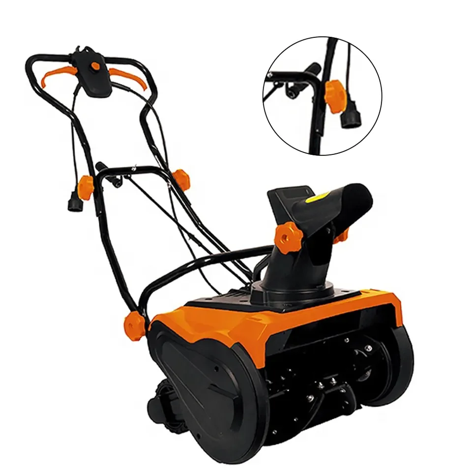 Vertak 1600W / 2000W Hand Mini Snowplow Snow Removal Machine Portable Chinese Snow Blower for Europe and North American