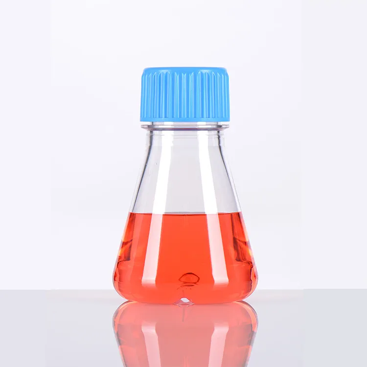 Лабораторные расходные материалы медицинские принадлежности лабораторная пластиковая колба 125 мл