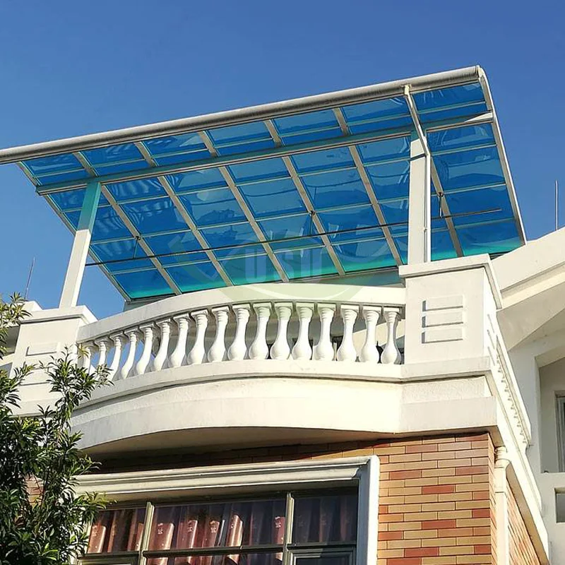 USU 3*3 Canopy Rain Awning With UV-Coating Rainproof patio Canopy Set