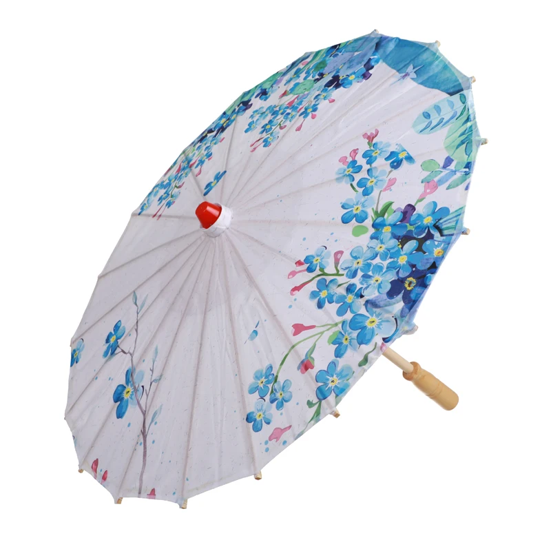wholesale wedding decorative  chinese handmade parasol  folded  oil paper umbrella