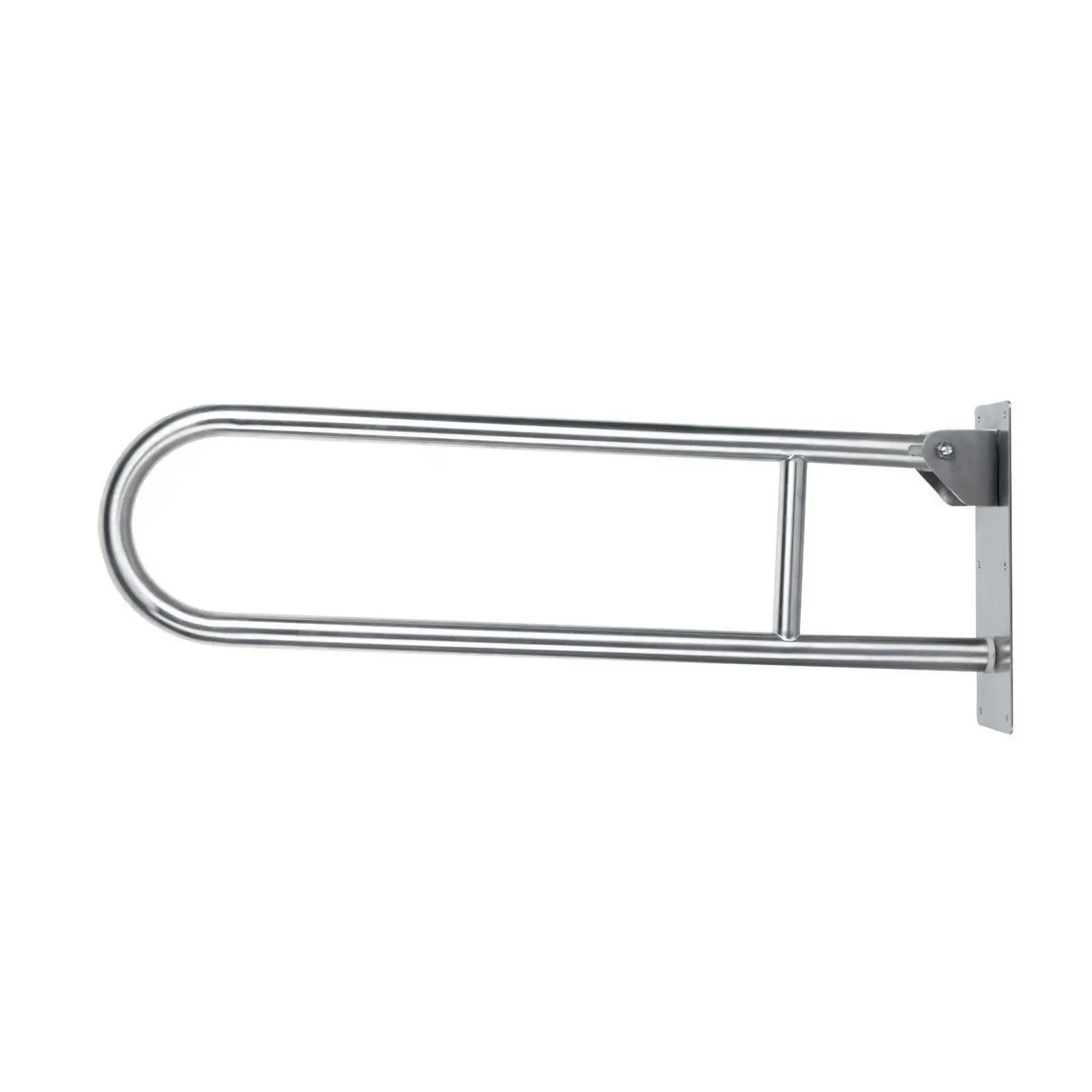 swing up chrome grab bars