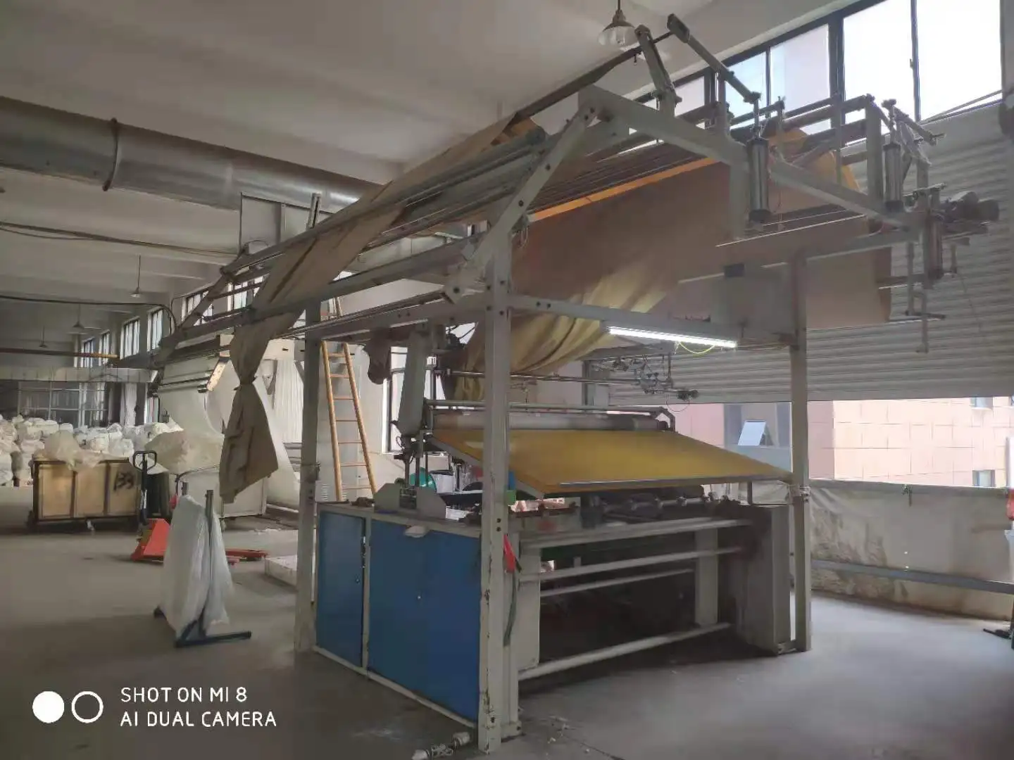 OEM ODM обслуживание, высококачественное складное оборудование для текстильной ткани с двойной шириной