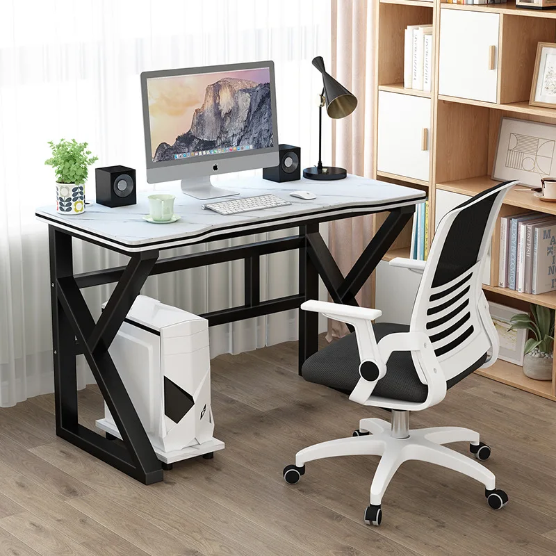 Custom Office Furniture l Shaped Ergonomic Metal Black Pc Gaming Table Computer Gaming Desks
