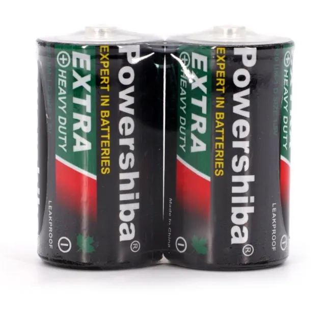 New Longer Lasting Powerful Dry Cell High Quality Size D R20 Size Battery For Flashlight