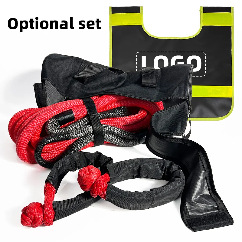 4WD Kinetic Recovery Rope Kit Off Road Car Accessories Emergency Tow Rope Set