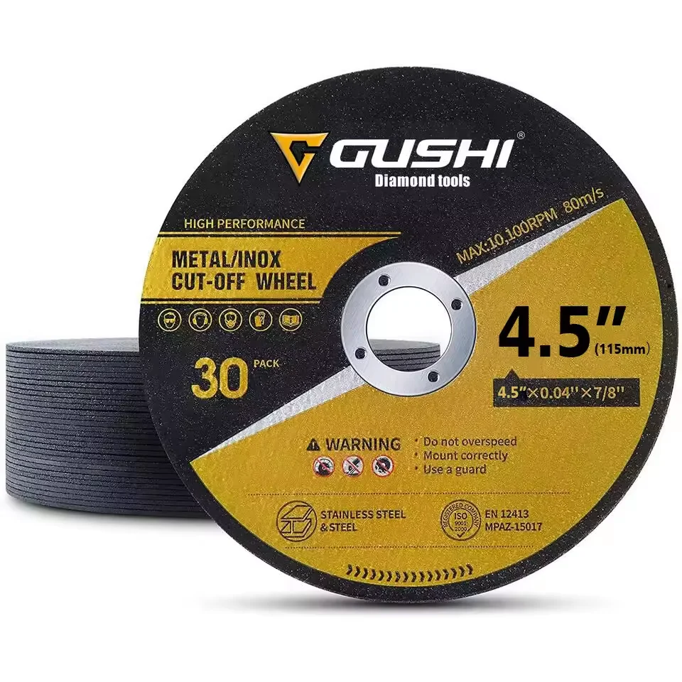 4.5 Inch 115mm Abrasive Steel Cutting Disc Resin Wheel for Metal