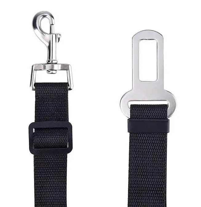 Pet traction leash nylon belt dog chest back belt suit dog seat belt