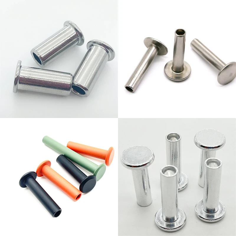 Custom various semi-tubular rivets pop  aluminum steel stainless steel rivet